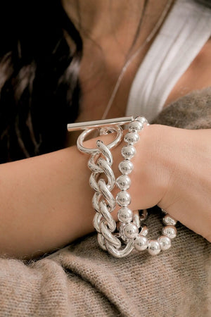 Chelsea Silver Bracelet