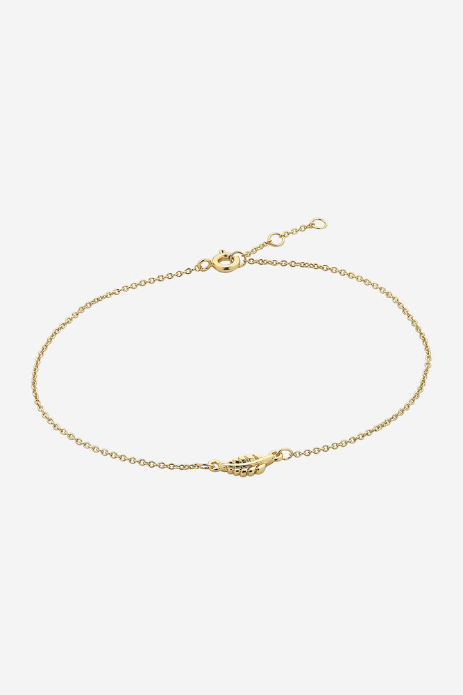 Petite Flora Gold Bracelet