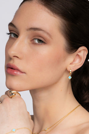 Duchess Gold Ocean Earring