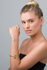Cleo Silver Bangle