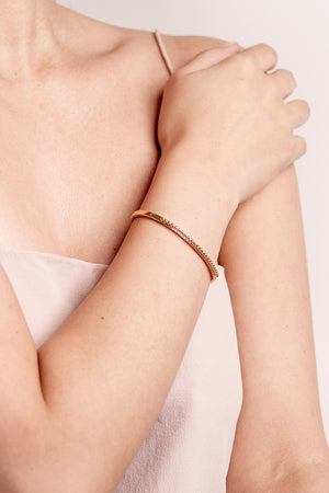 
            
                Load image into Gallery viewer, Adah Rose Gold Cuff
            
        