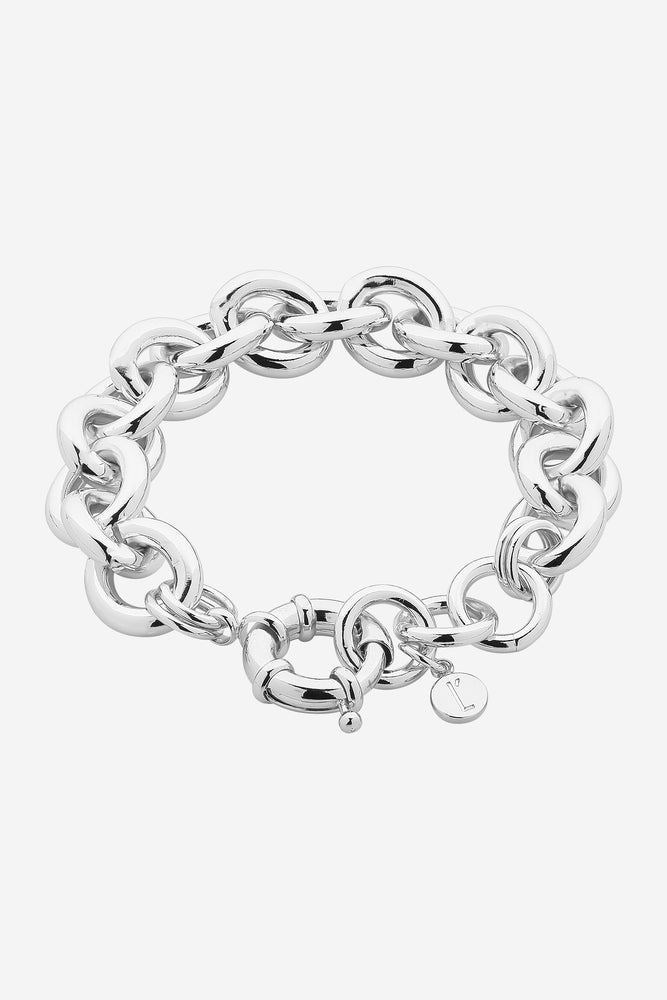 
            
                Load image into Gallery viewer, Kelly Silver Bracelet
            
        