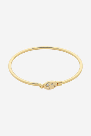
            
                Load image into Gallery viewer, Goldie Gold Bangle
            
        