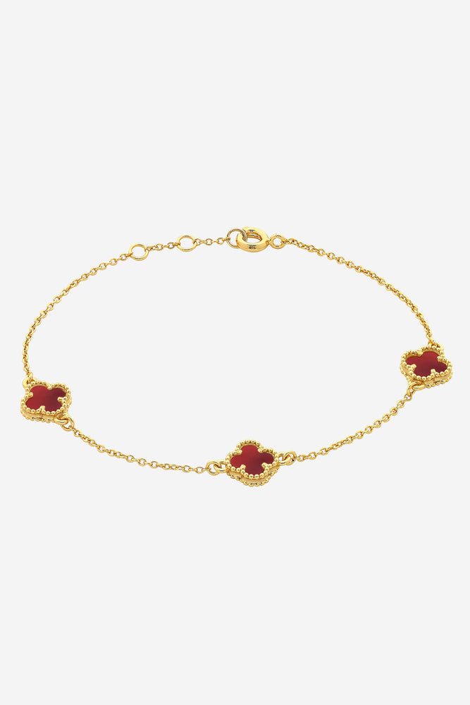 Reign Gold Scarlet Bracelet