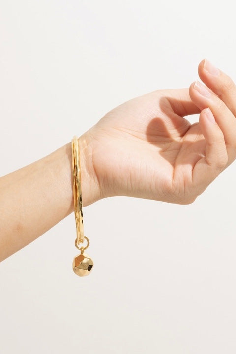 Lacey Gold Bangle