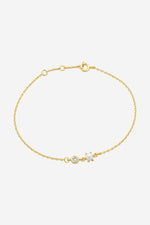 Alia Gold Pearl Bracelet