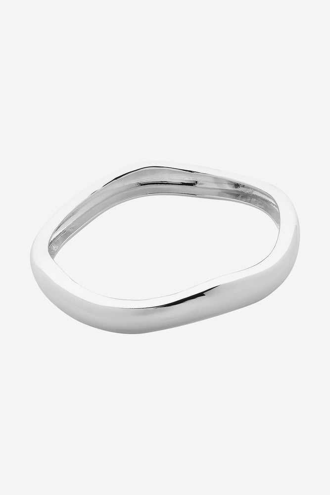 Leni Silver Bangle