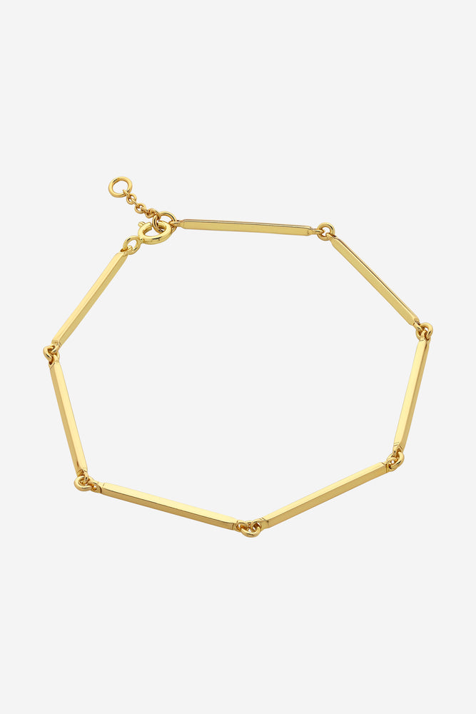 Holland Gold Bar Bracelet