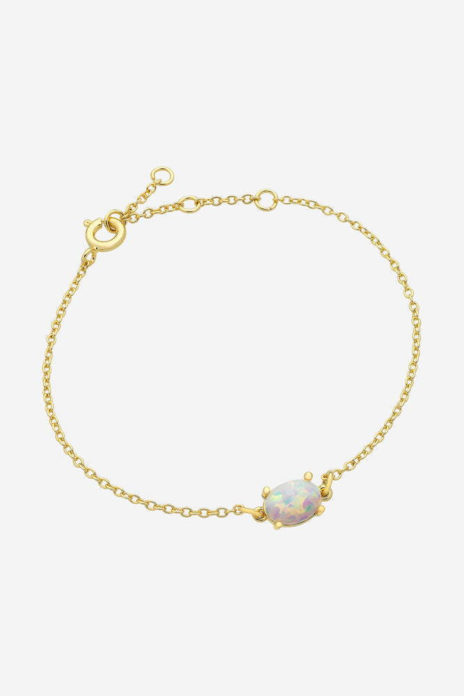 Emery Gold Opal Bracelet