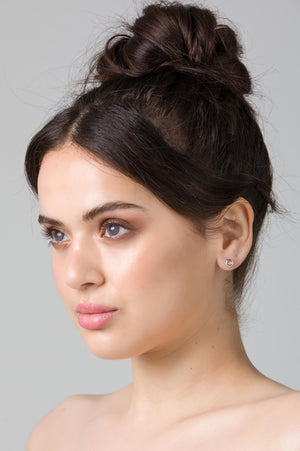 Petite Daisy Rose Gold Earring