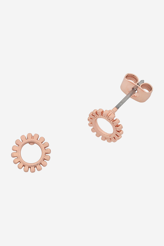 Petite Daisy Rose Gold Earring