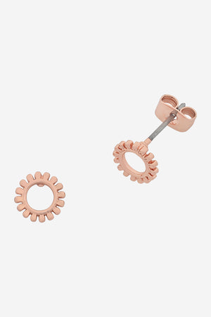 Petite Daisy Rose Gold Earring