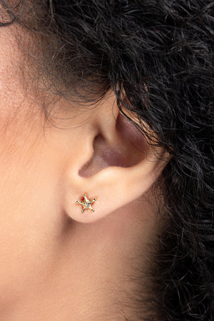 Petite Bondi Silver Earring