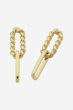 Varsity Gold Earring