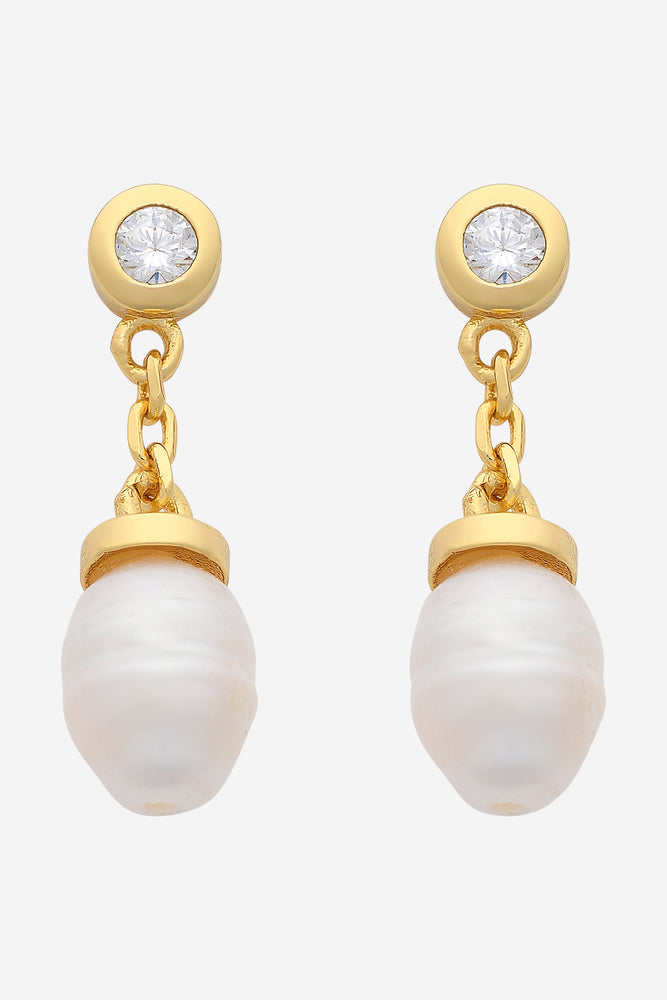 
            
                Load image into Gallery viewer, Giselle Gold Earring
            
        