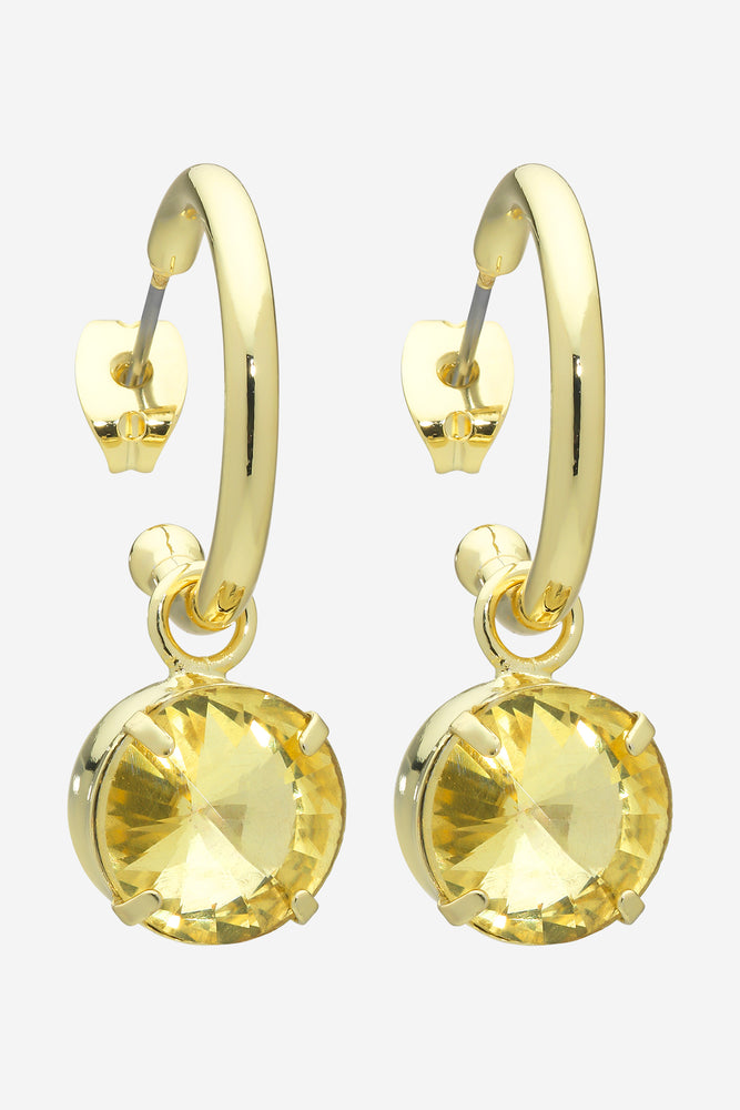 
            
                Load image into Gallery viewer, Sara Gold Lemon Earring
            
        