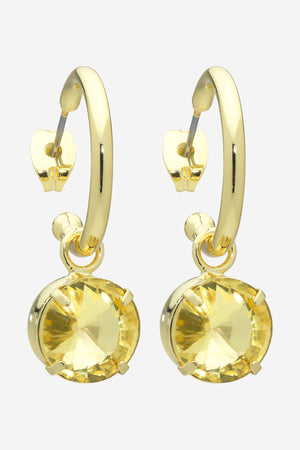 Sara Gold Lemon Earring