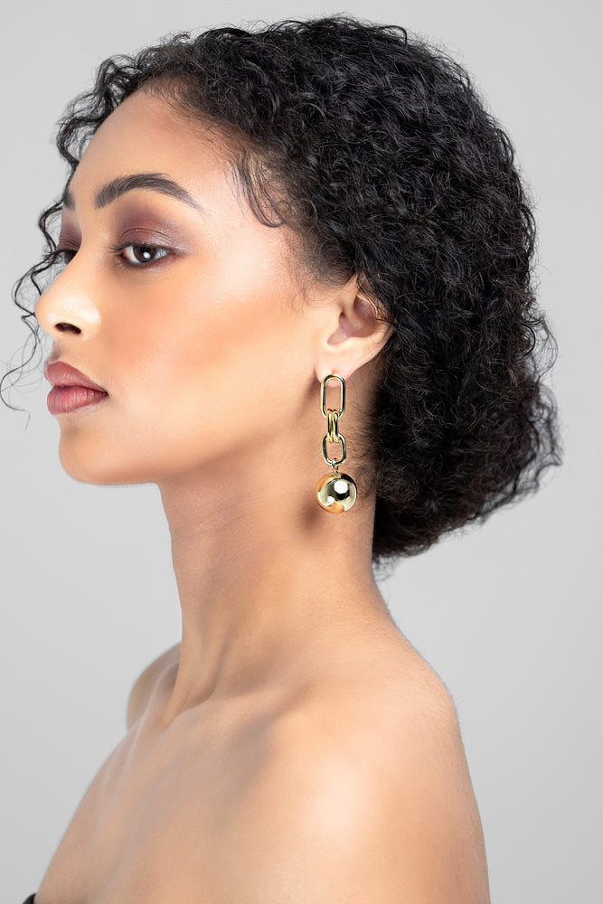 Pia Gold Earring