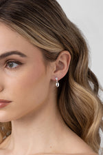 Sofia Silver Drop Earring