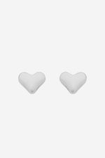 Mariel Silver Heart Earring