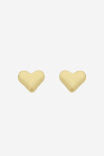 Mariel Soft Gold Heart Earring