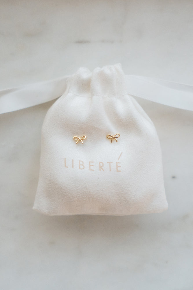Petite Fancy Gold Earring