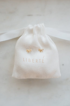 Petite Fancy Gold Earring