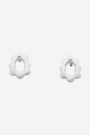 Petite Whimsy Silver Earring