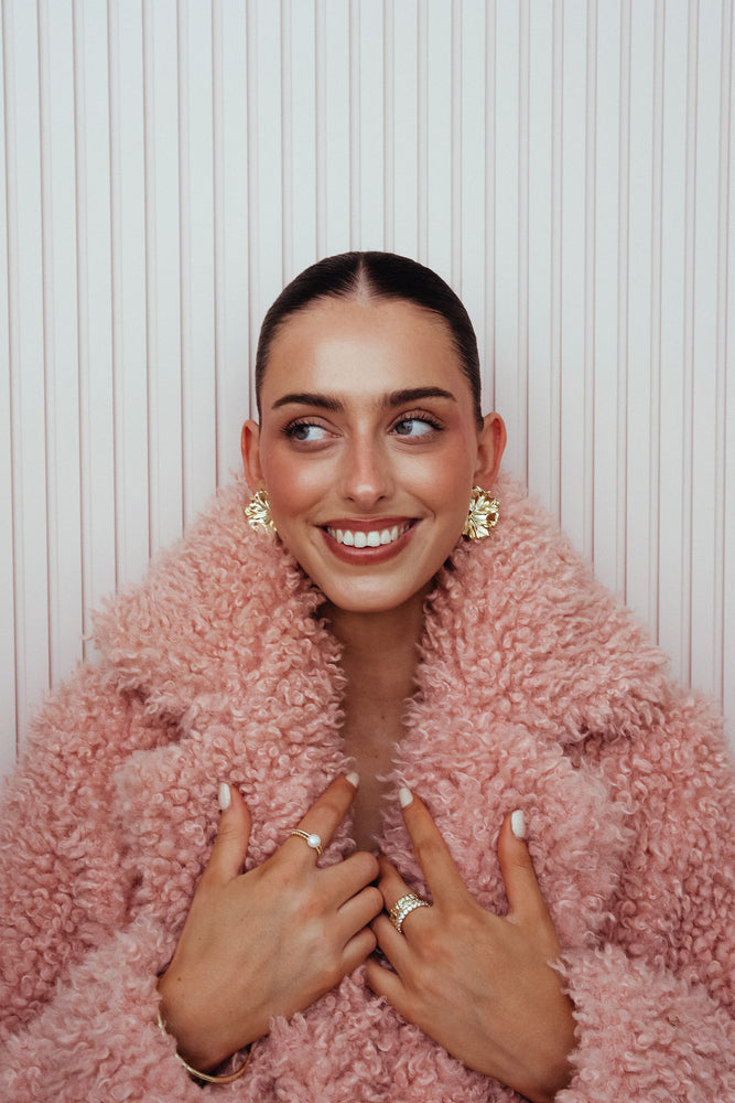 Henrietta Soft Gold Earring