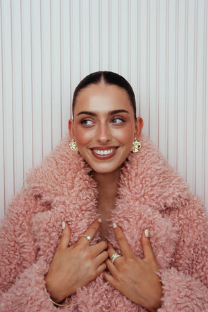 Henrietta Soft Gold Earring