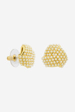 Natalina Gold Pearl Earring