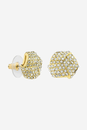 Natalina Gold Crystal Earring
