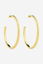 Indira Soft Gold Hoop