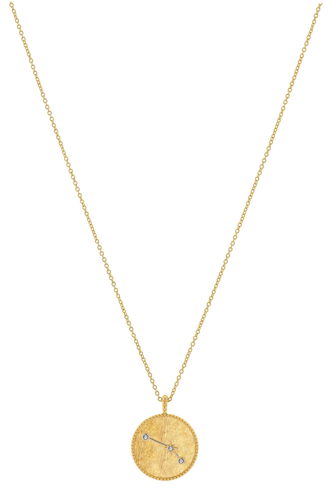 Aries Gold Necklace