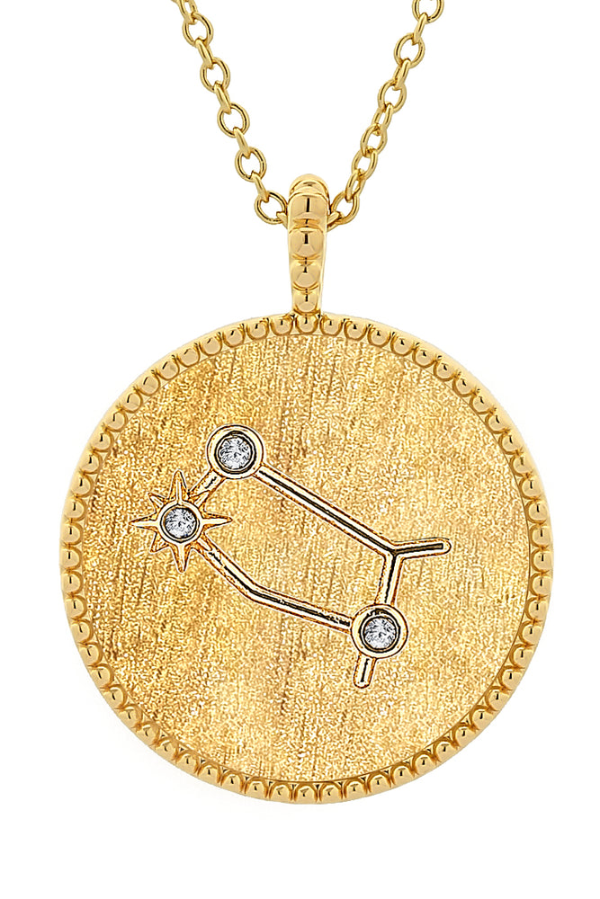 Gemini Gold Necklace
