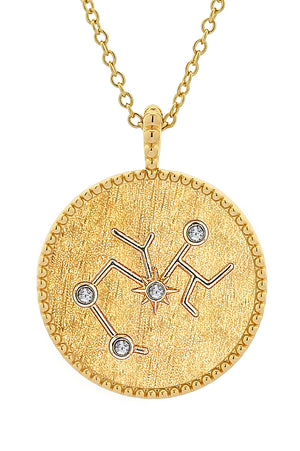 Sagittarius Gold Necklace