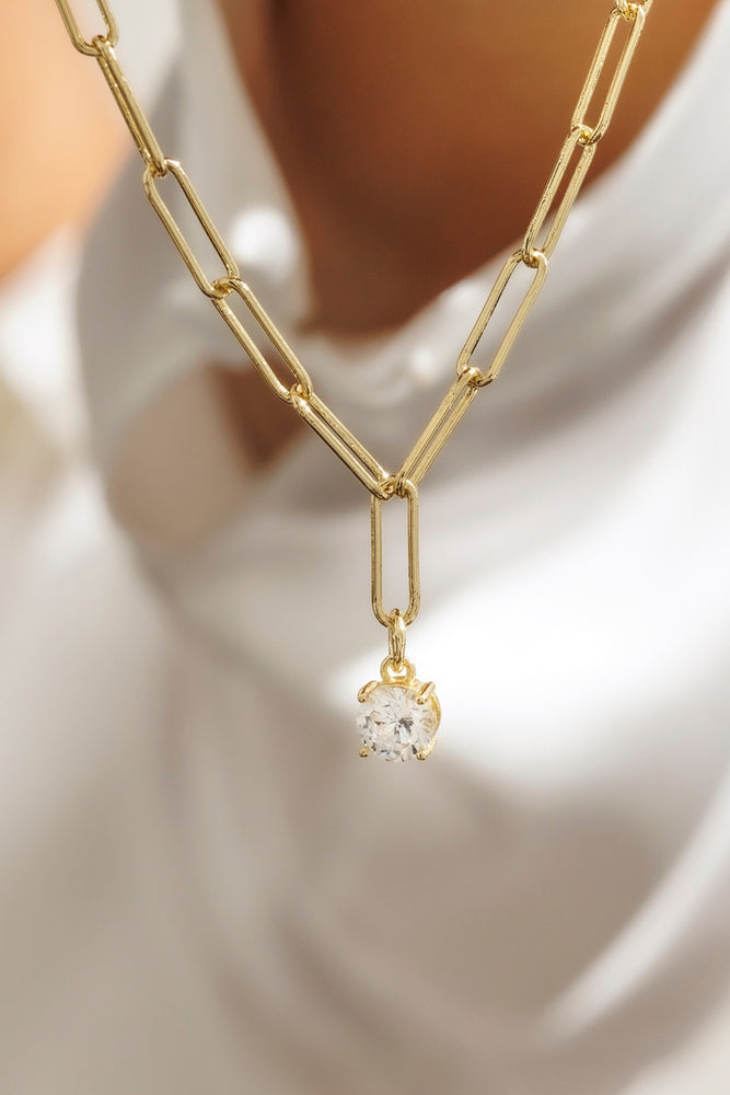 
            
                Load image into Gallery viewer, Tabitha Gold Necklace
            
        