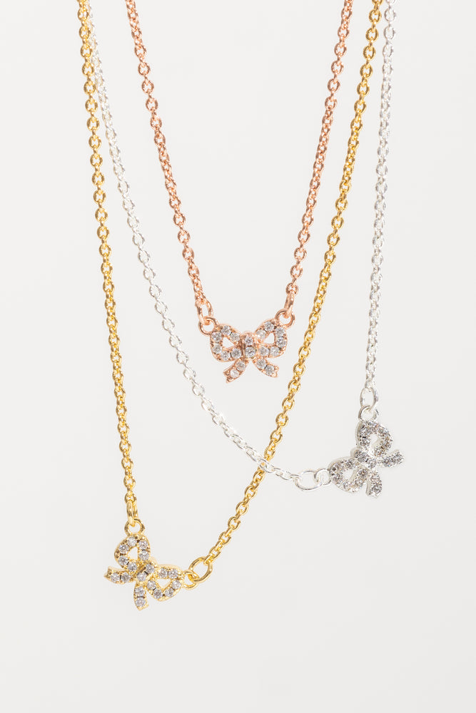 Dolly Rose Gold Necklace