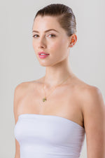 Beck Silver Clear Necklace