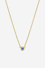 Betsy Gold Azure Necklace