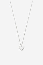Myra Silver Heart Necklace