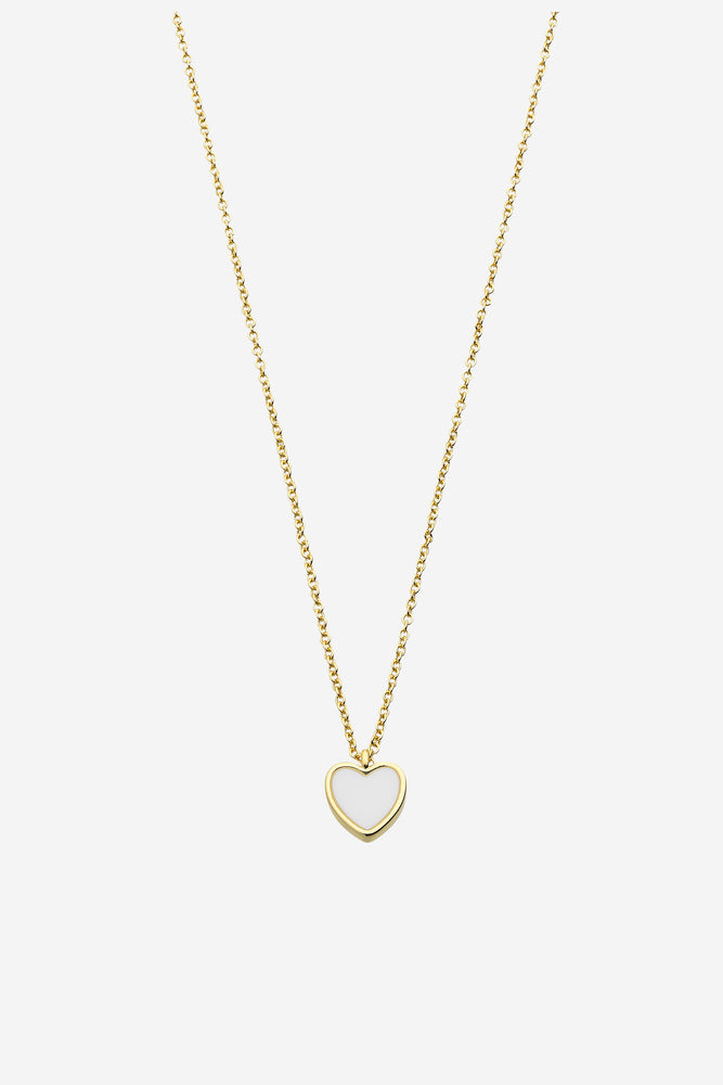 Myra Gold Heart Necklace