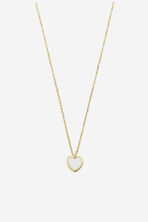 Myra Gold Heart Necklace