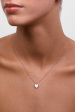 Myra Rose Gold Heart Necklace