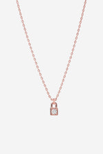 Penny Rose Gold Locket Nlace