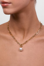 Hayley Rose Gold Pearl Nlace