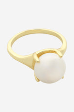 Virginia Gold Pearl Ring