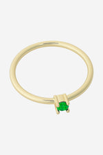 Somerset Gold Emerald Ring
