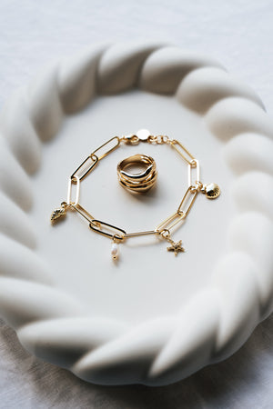 Louella Soft Gold Ring