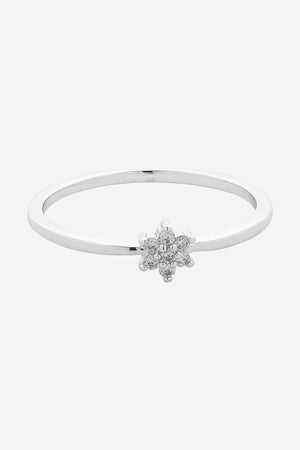 Petal Silver Ring